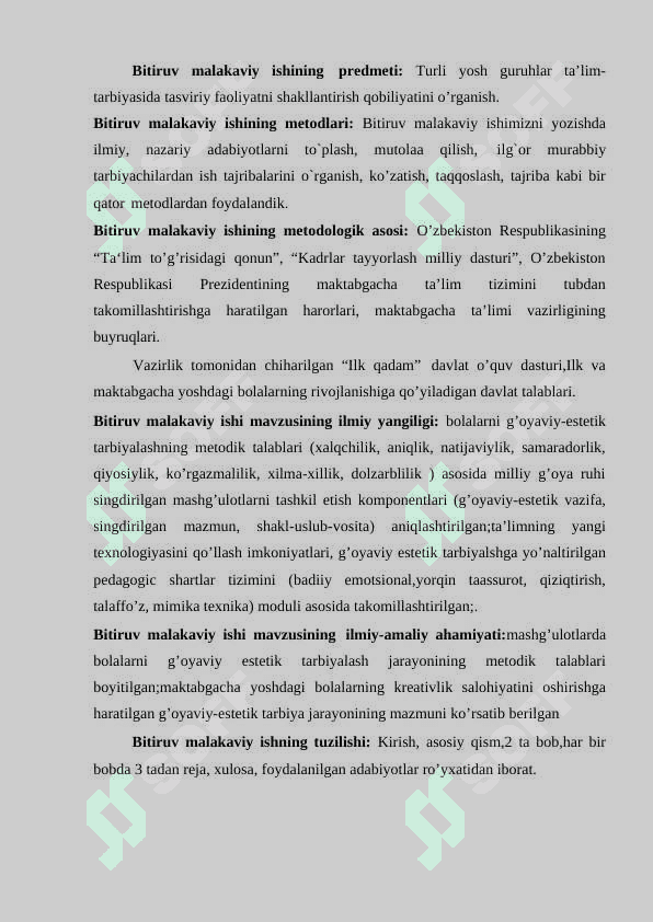 Maktabgacha yoshdagi bolalarda estetik qobiliyatlarini shakllantirish 5