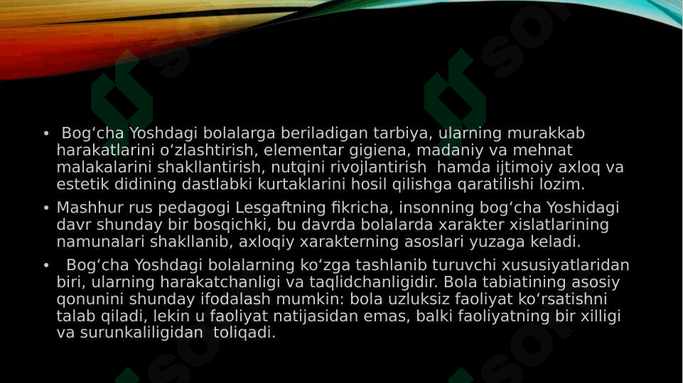 Maktabgacha yoshdagi bolalarga ta’lim berishda aqliy tarbiya vazifalari 4