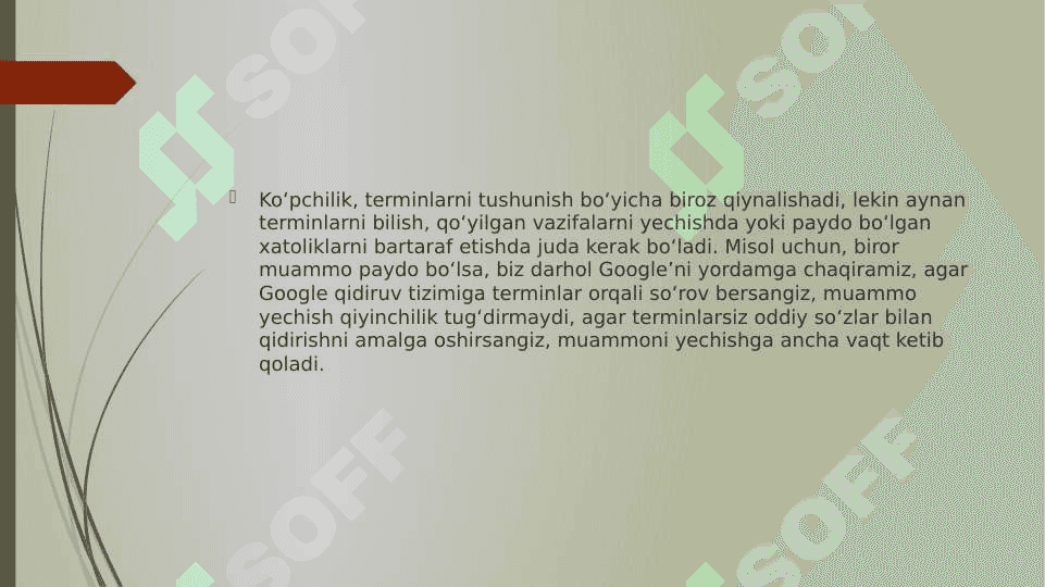 MA'LUMOTLAR BAZASINI BOSHQARISH TIZIMLARIDA SOHA BO'YICHA MA'LUMOTLAR BAZASINI 2