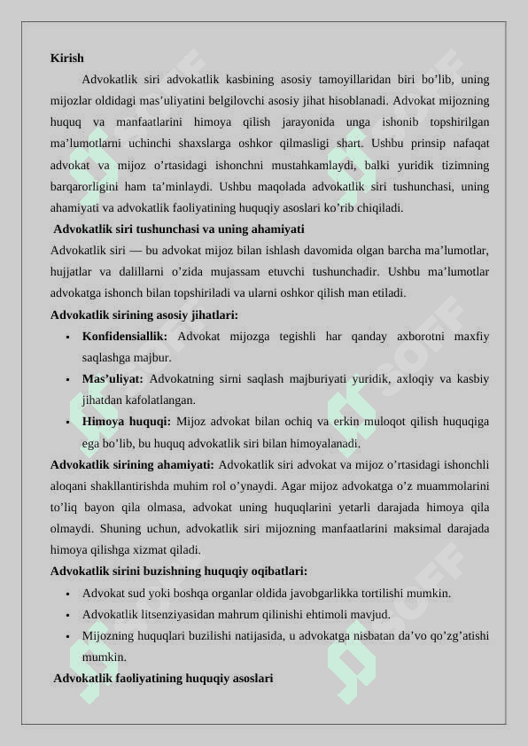 Advokatlik siri 2