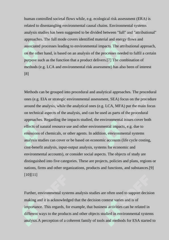 Methods used in local environment  and their analysis 3
