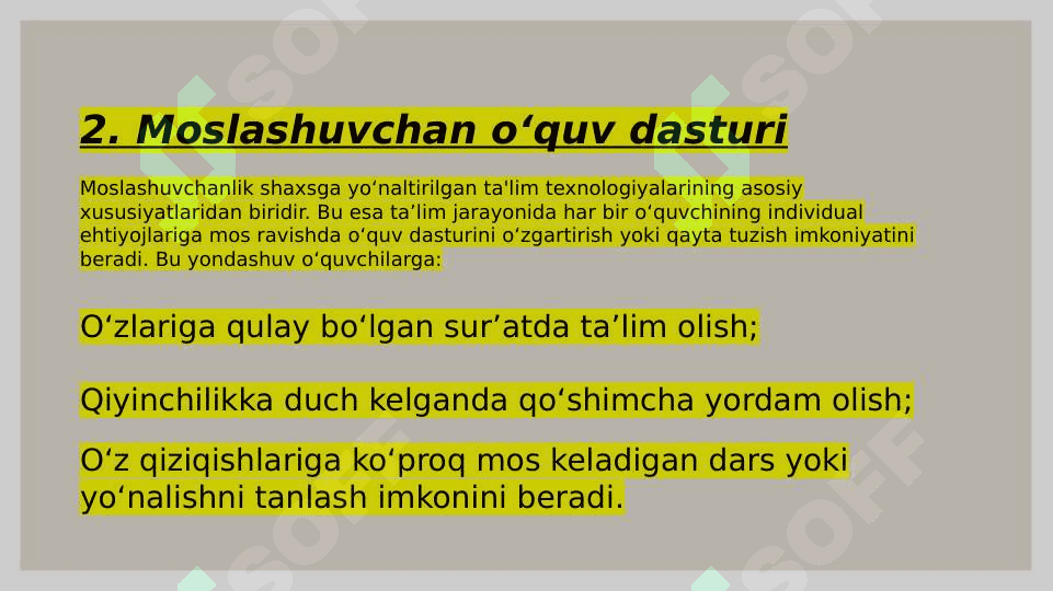 SHAXSGA YO’NALTIRILGAN TA’LIM TEXNOLOGIYALARI30.pptx 6