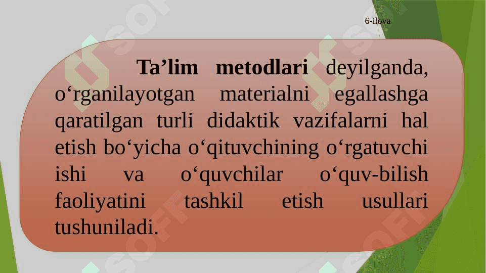 Ta’lim metodlari va vositalari 6