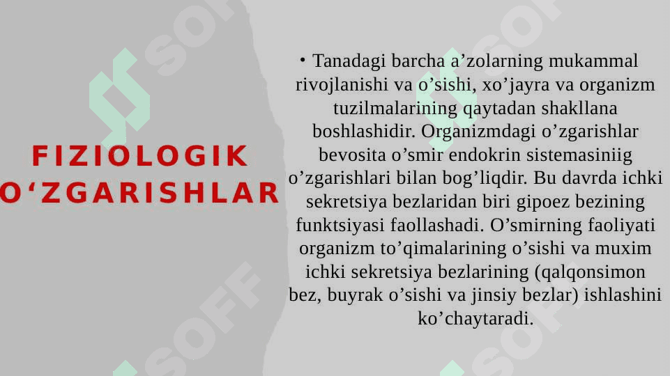 Oʻsmirlik davrida shaxsning rivojlanish xususiyatlari (TAQDIMOT) 4