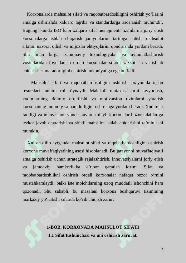 KORXONADA MAHSULOT SIFATI VA RAQOBATBARDOSHLIGINI OSHIRISH YO'LLARI 4