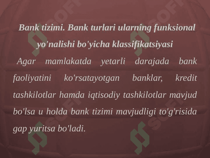 Bank tizimi 3