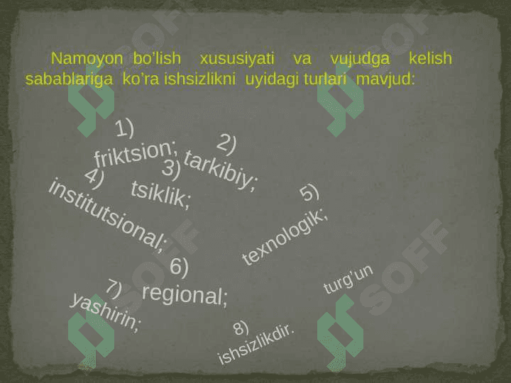 Ishsizlik 8