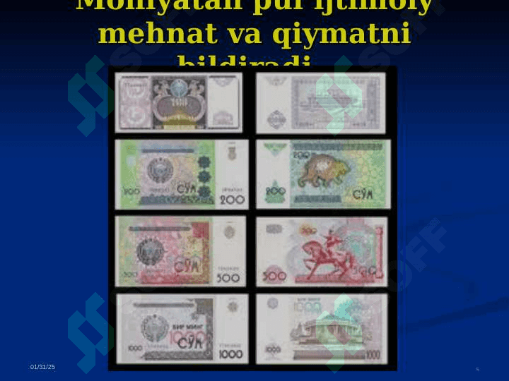Pul inflyatsiya   Pul kredit siyosati 5