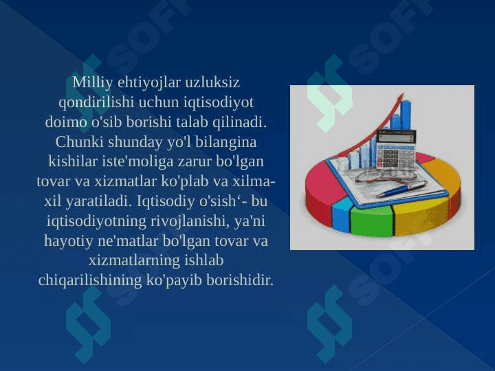 Uzoq muddatli iqtisodiy o'sish 3