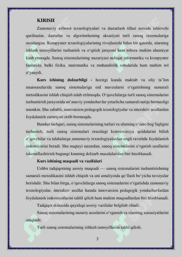Turli sanoq sistemalarini tushuntirish metodikasi 3