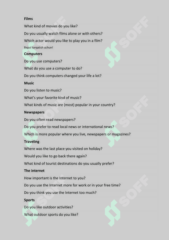 Multi level speaking 3
