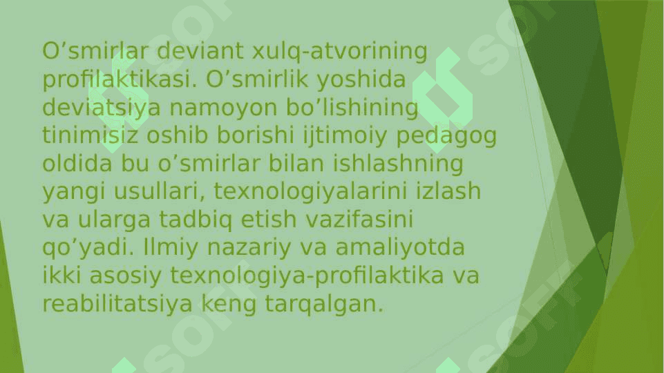 Bolalarda deviant xulqning namoyon bo‘lish shakllari 2
