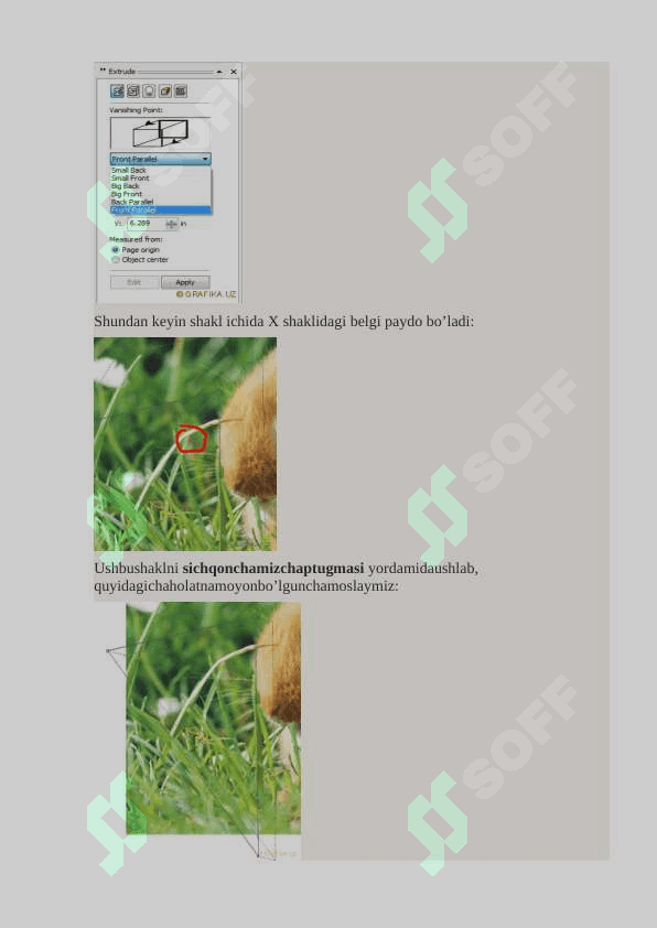 CorelDraw dasturi bilan tanishish. To‘g‘ri va egri chiziqlar chizish 3