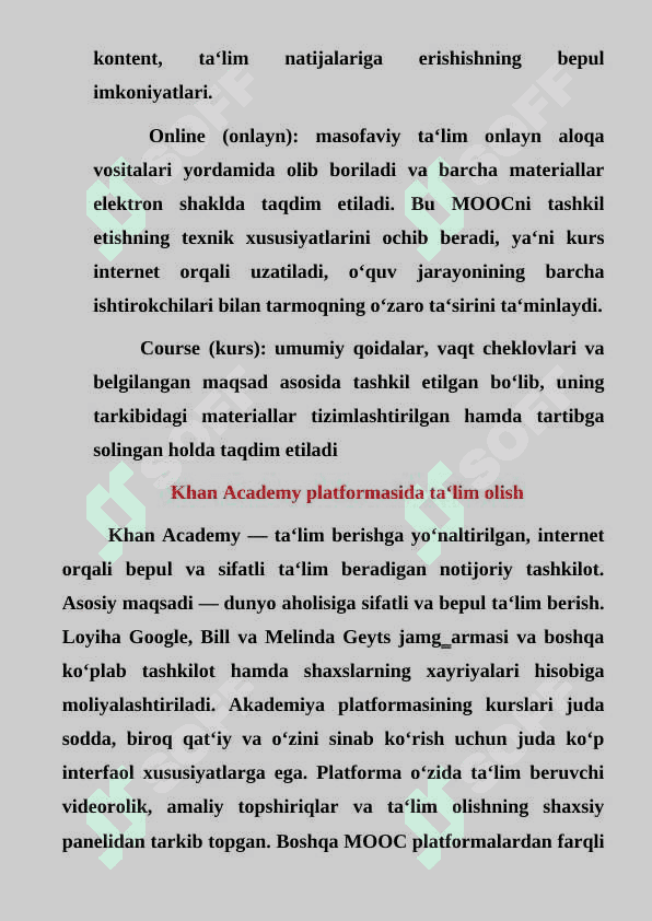 MOOC tizimlaridan foydalanish 4