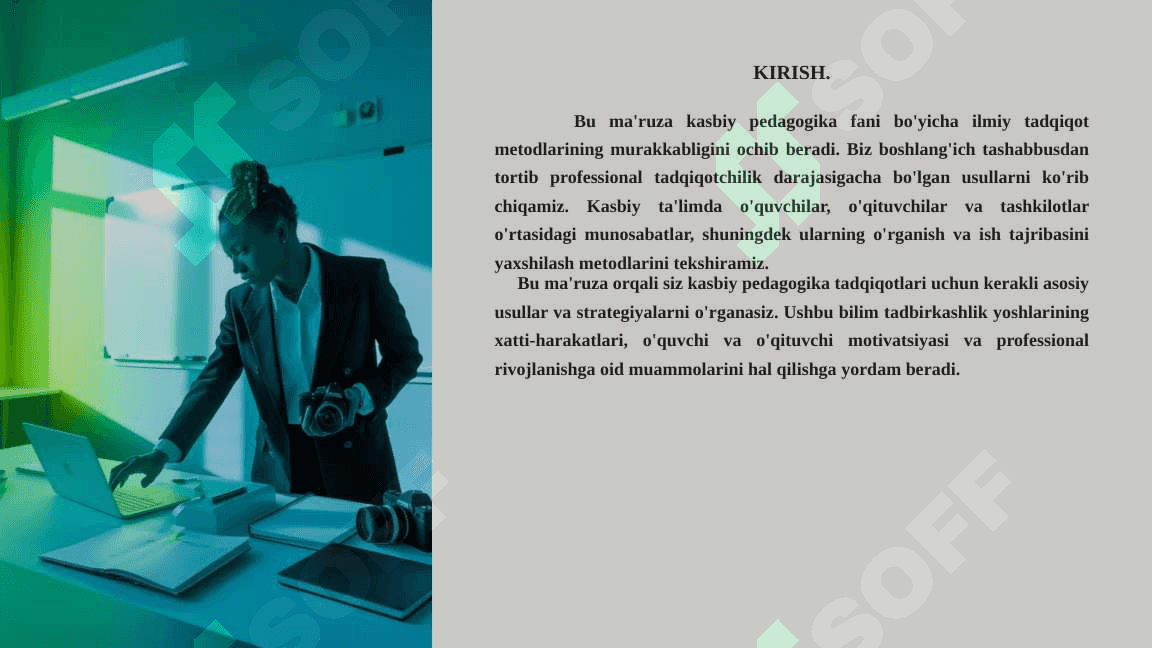 Kasbiy Pedagogikaning Ilmiy Tadqiqot Metodlari 2