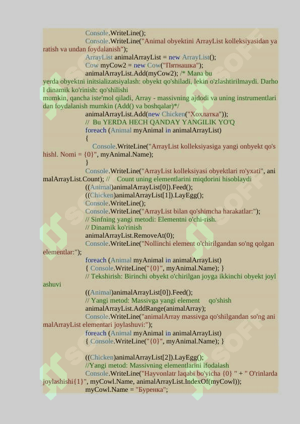 Kolleksiyalar. List, Stack, Queue 4