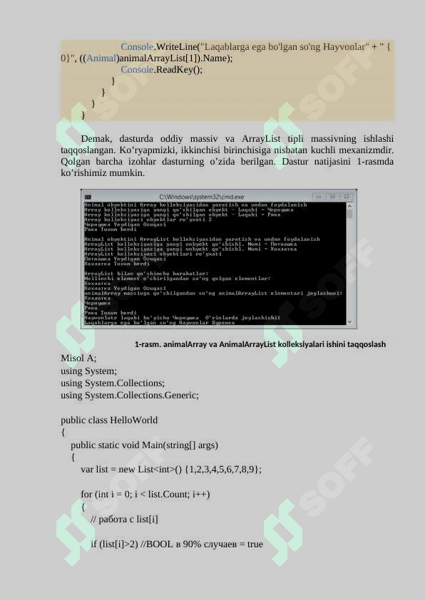 Kolleksiyalar. List, Stack, Queue 5