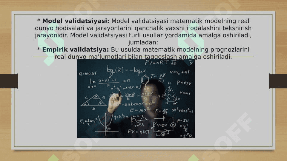 Matimatik modellarning  nazariy tadqiqoti 4