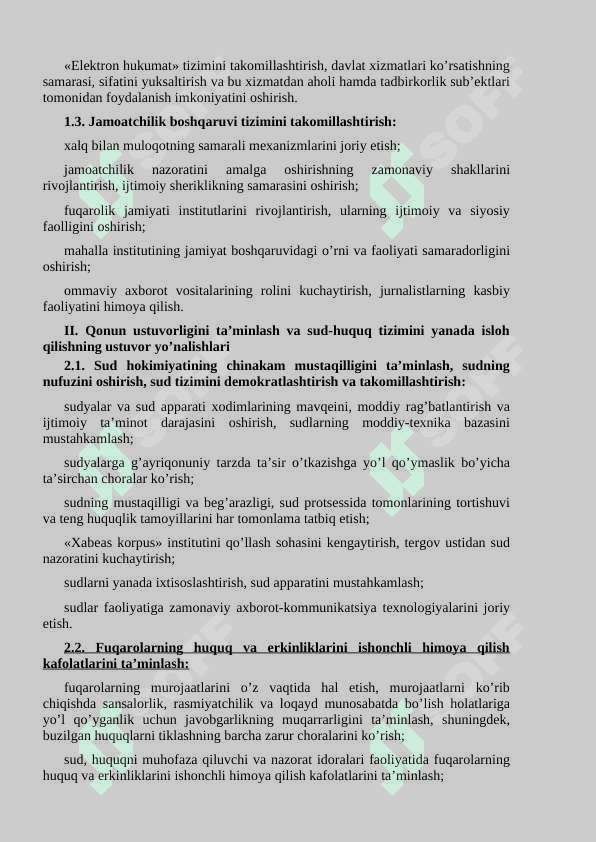 Yangilanayotgan O’zbekiston  milliy tiklanishdan  milliy yuksalish sari 8