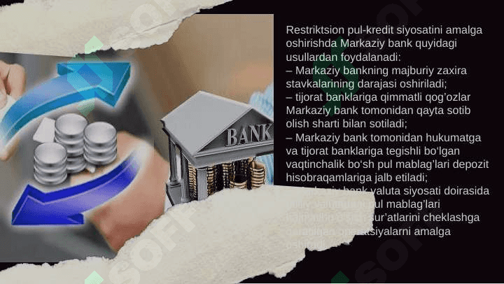 O’zbekiston Respublikasining pul-kredit siyosati 3