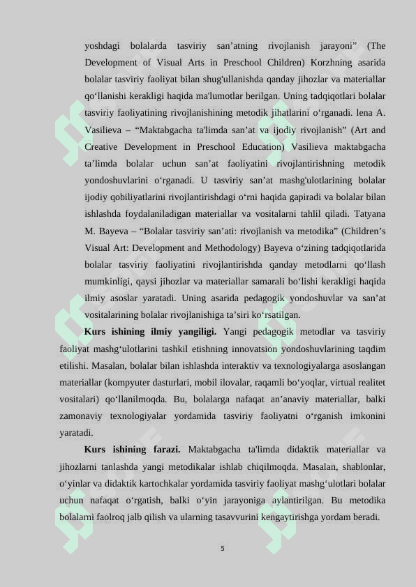 MAKTABGACHA TA’LIM TASHKILOTIDA TASVIRIY FAOLIYAT MASHG’ULOTLARI 4