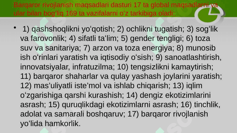 YASHIL IQTISODIYOT” KURSINING PREDMETI VA METODI 2