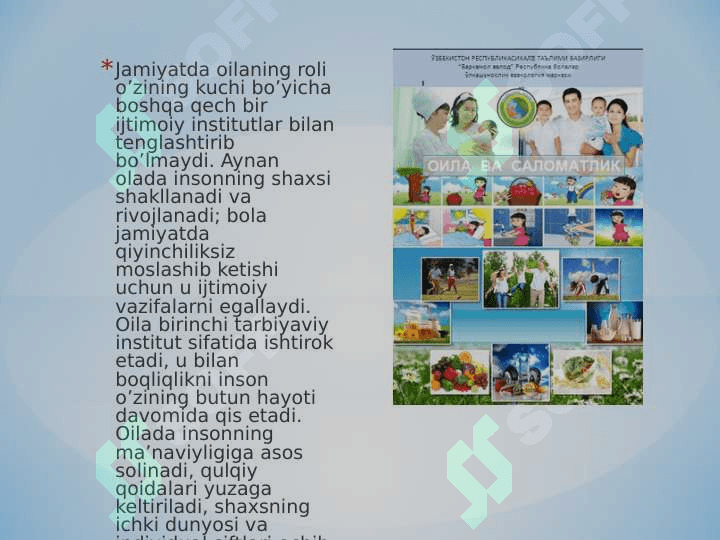 Oilalalarga pedagogik yordam ko’rsatish 7