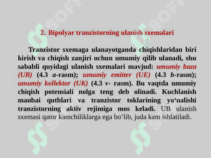 Bipolyar tranzistorlar 5