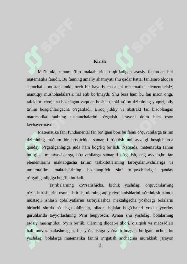 Maktabda “Analitik geometriya elementlarini (vektorlar algebrasi elementlari misolida)” o‘qitish metodikasi. 3