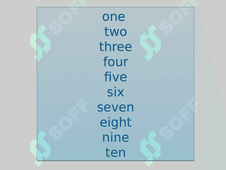 NUMBERS 8