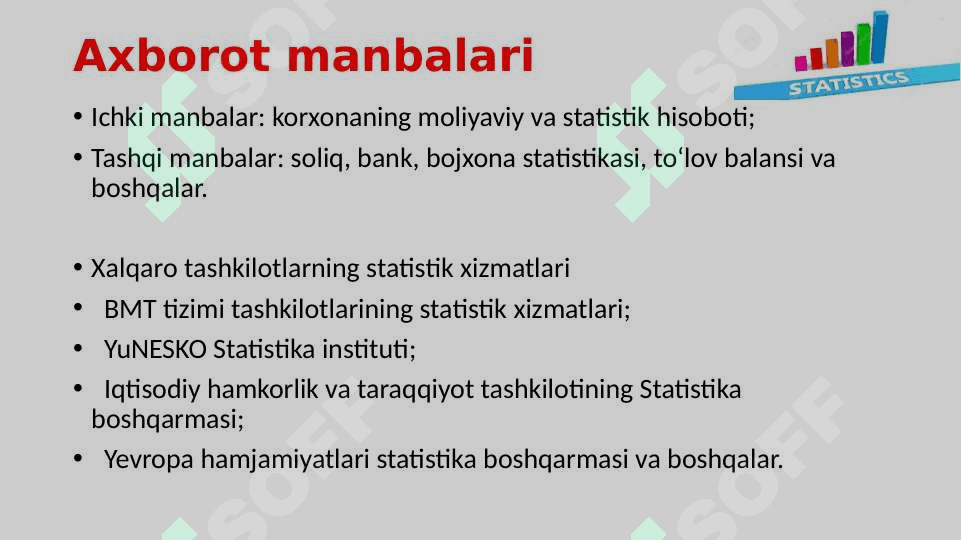 Matematik statistikaning asosiy tushunchalari 5