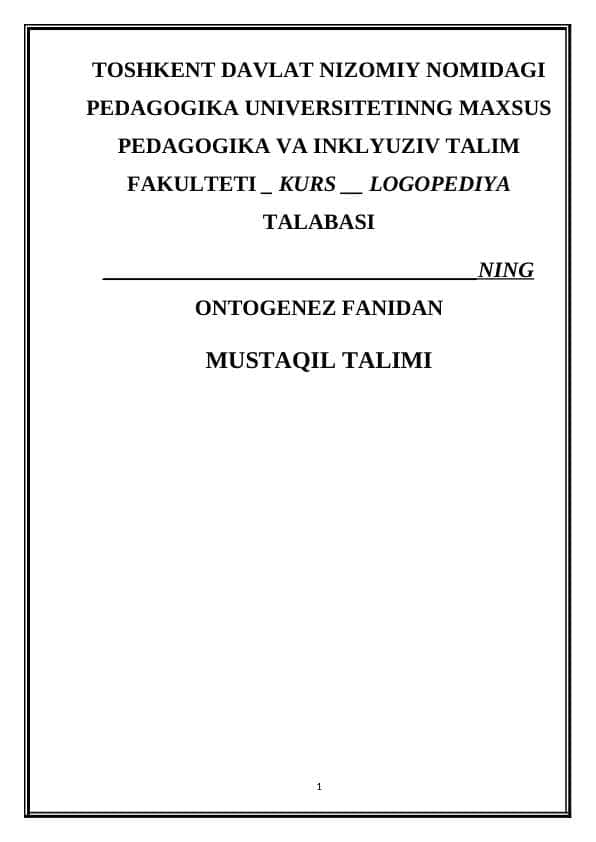 BOLALAR LUG'AT BOYLIGINI SHAKLLANISHINING ASOSIY BOSQICHLARI 1