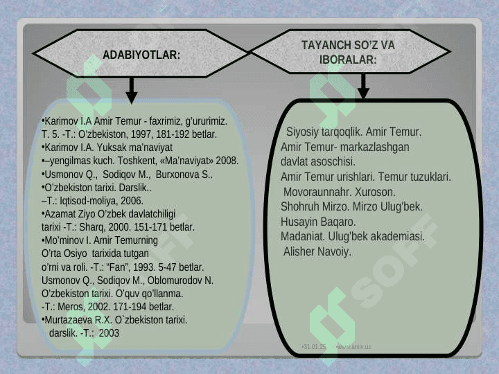 Amir Temur saltanatida davlat boshqaruvi 2