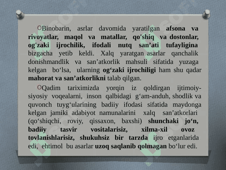 BADIIY O’QISH ASOSLARI FANINING MAQSAD VA VAZIFALARI 4