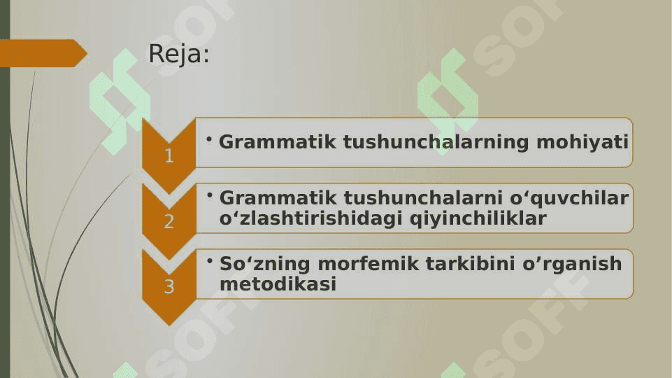 O’quvchilarda grammatika va so’z yasalishiga oid tushunchalarni shakllantirishning metodik asoslari 2