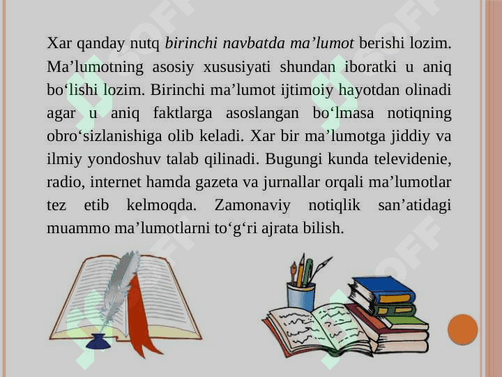 Ritorikaning mazmuni (TAQDIMOT) 3