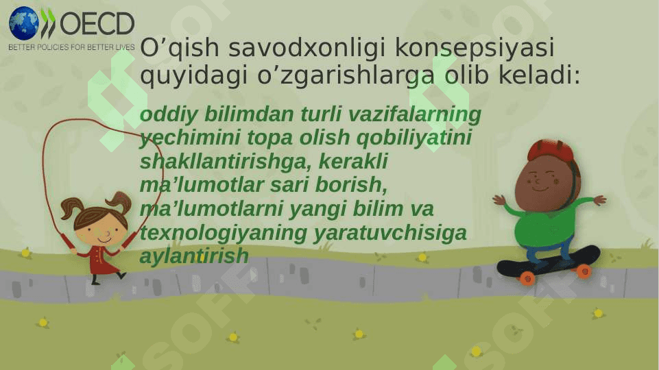 PISA matn tushunilishining rivojlanishi, o’qish strategiyalarining belgilanishi 4