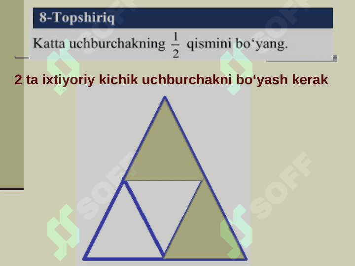 TIMSS Mashq daftaridagi topshiriqlar ustida ishlash 6