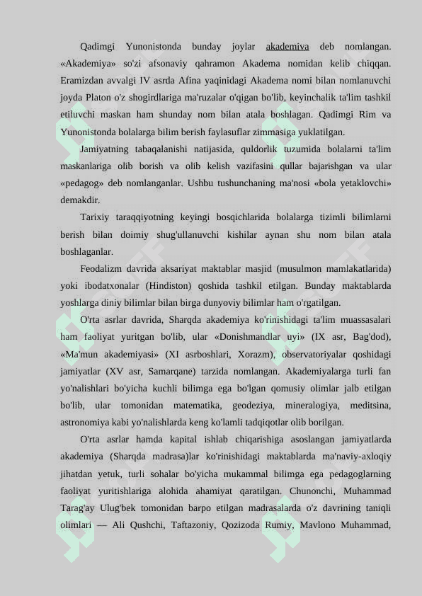 Taʼlimiy konsepsiyalarning umumiy tavsifi, mazmuni va mohiyati 4