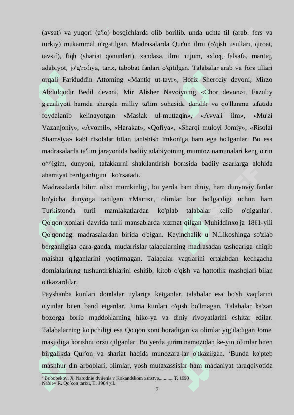 O'rta osiyo xonliklari 6