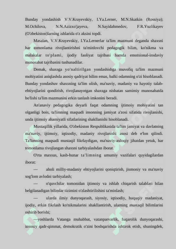 Oliy taʼlim tizimida taʼlim-tarbiya jarayonini tashkil etishning konseptual asoslari 2