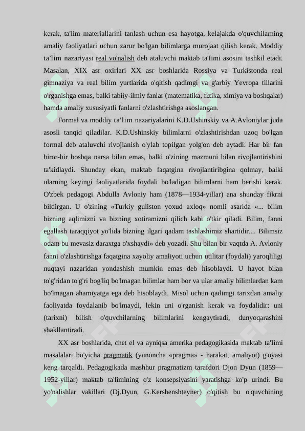Oliy taʼlim tizimida taʼlim-tarbiya jarayonini tashkil etishning konseptual asoslari 8