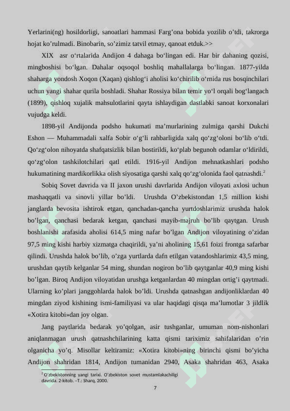 Andijon tumani 7