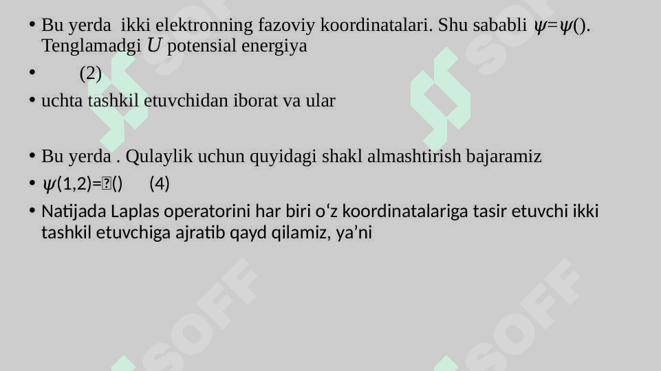Geliy atomi. Geliy atominnng miqdoriy nazariyasi. Ortogeliy va parageliy. 5