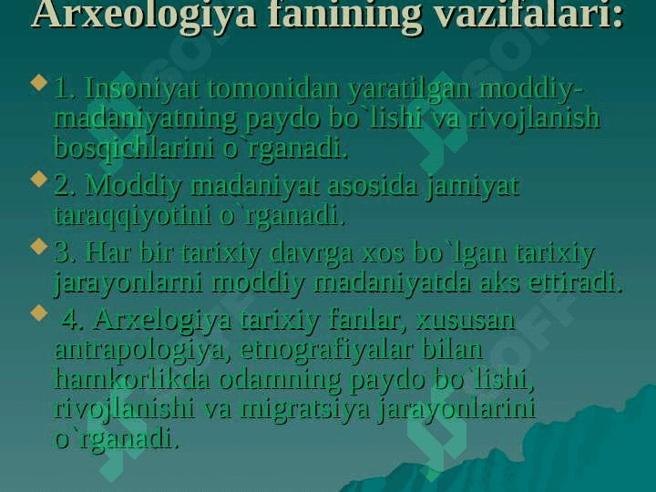 Arxeologik  madaniy qatlam 3