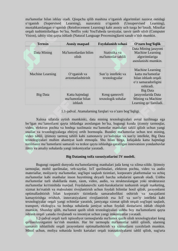 BIG DATA TUSHUNCHASI VA ASOSLARI 3