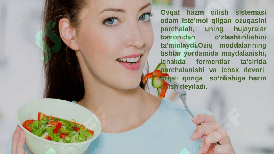 ODAMNING OVQAT HAZM QILISH SISTEMASI 7