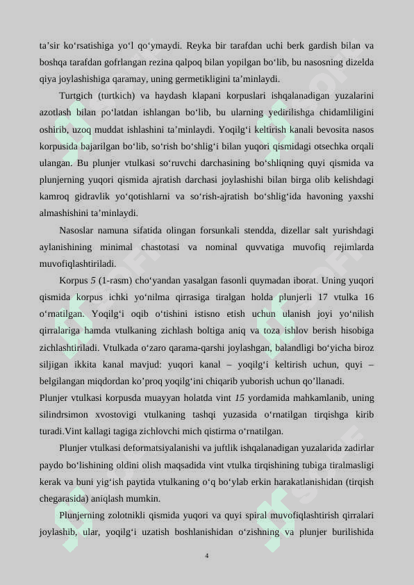 5D49 dizellarining yoqilg‘i apparaturasi ishlash prinspi va tuzilishi 2