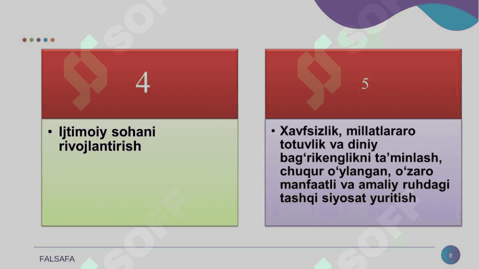 Globallashuv va barqaror taraqqiyot 		falsafasi 8