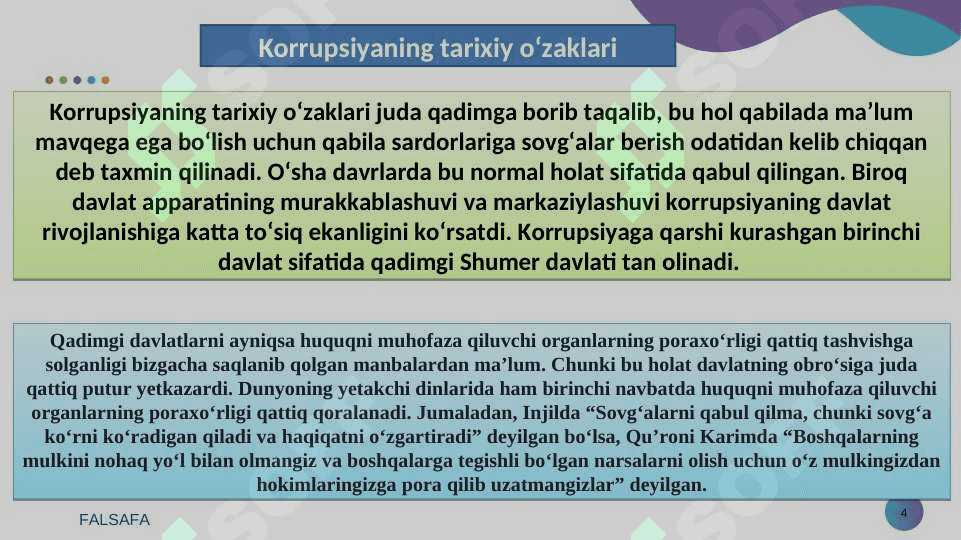 KORRUPSIYAGA QARSHI KURASHISHNING JAHON TAJRIBASI 4